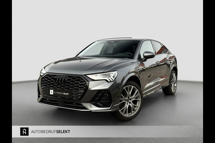 Audi Q3 Sportback 45 TFSI e S-line | Sonos | Matrix | Sfeer | Carplay | Black Optic | Elektr. stoelen | Virtual | Dodehoek