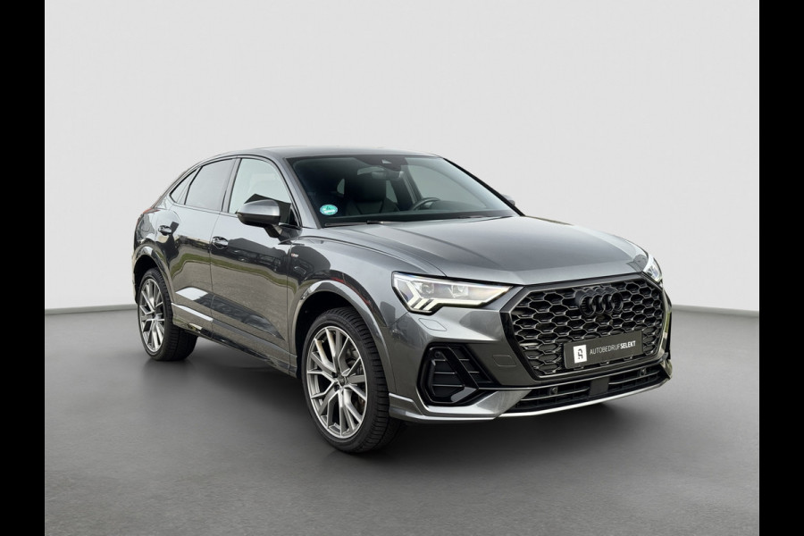 Audi Q3 Sportback 45 TFSI e S-line | Sonos | Matrix | Sfeer | Carplay | Black Optic | Elektr. stoelen | Virtual | Dodehoek