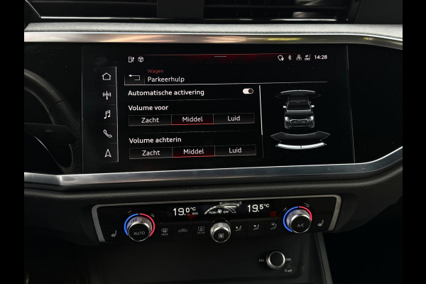 Audi Q3 Sportback 45 TFSI e S-line | Sonos | Matrix | Sfeer | Carplay | Black Optic | Elektr. stoelen | Virtual | Dodehoek