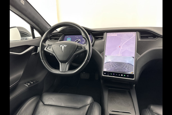 Tesla Model S 75D Base [ 3-Fase ] {SOH-85%} (INCL-BTW) Aut. *PANO-WINDOW | LEATHER | AIR-SUSPENION | FULL-LED | NAVI-FULLMAP | KEYLESS | MEMORY-PACK | HEATED-COMFORTSEATS | DIGI-COCKPIT | CARBON-INLAY | AUTO-PILOT | 19"ALU*