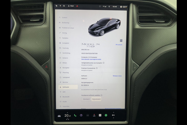 Tesla Model S 75D Base [ 3-Fase ] {SOH-85%} (INCL-BTW) Aut. *PANO-WINDOW | LEATHER | AIR-SUSPENION | FULL-LED | NAVI-FULLMAP | KEYLESS | MEMORY-PACK | HEATED-COMFORTSEATS | DIGI-COCKPIT | CARBON-INLAY | AUTO-PILOT | 19"ALU*