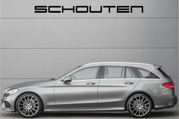 Mercedes-Benz C-Klasse Estate 180 AMG-Line Burmester Trekhaak Stoelverw Camera 19"