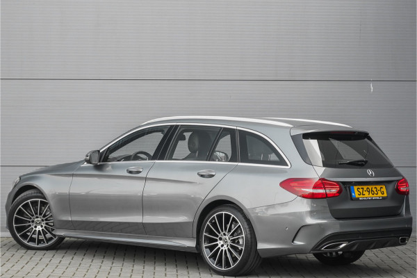 Mercedes-Benz C-Klasse Estate 180 AMG-Line Burmester Trekhaak Stoelverw Camera 19"