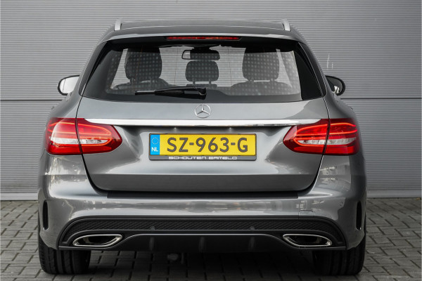 Mercedes-Benz C-Klasse Estate 180 AMG-Line Burmester Trekhaak Stoelverw Camera 19"