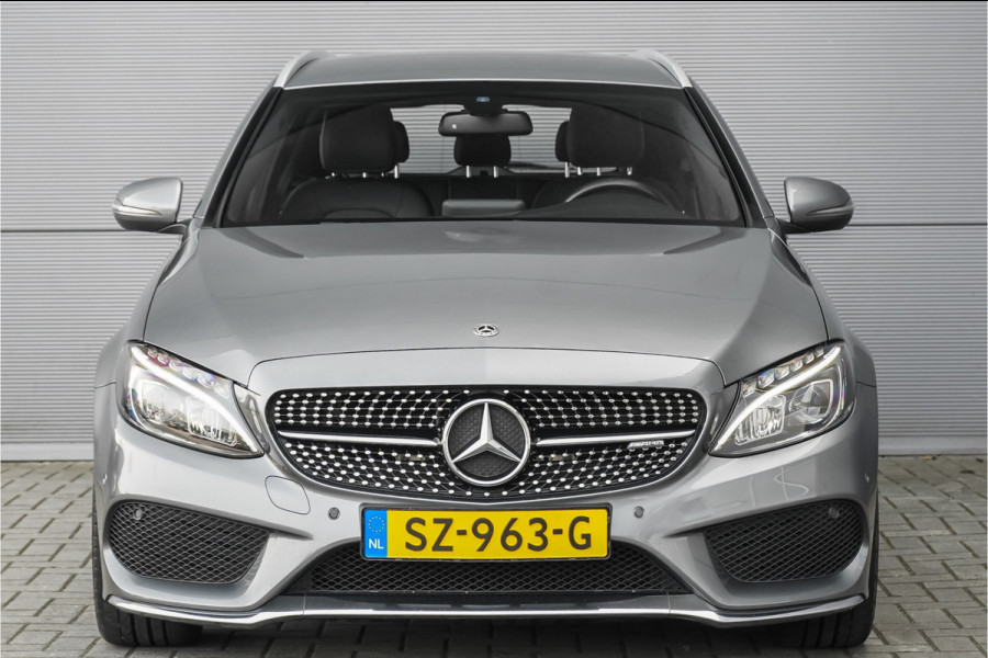 Mercedes-Benz C-Klasse Estate 180 AMG-Line Burmester Trekhaak Stoelverw Camera 19"