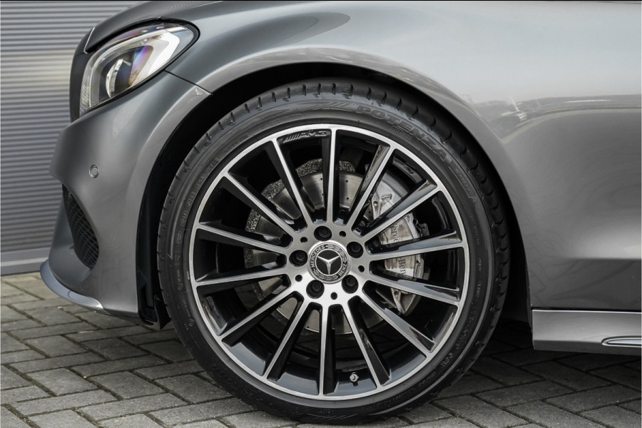 Mercedes-Benz C-Klasse Estate 180 AMG-Line Burmester Trekhaak Stoelverw Camera 19"