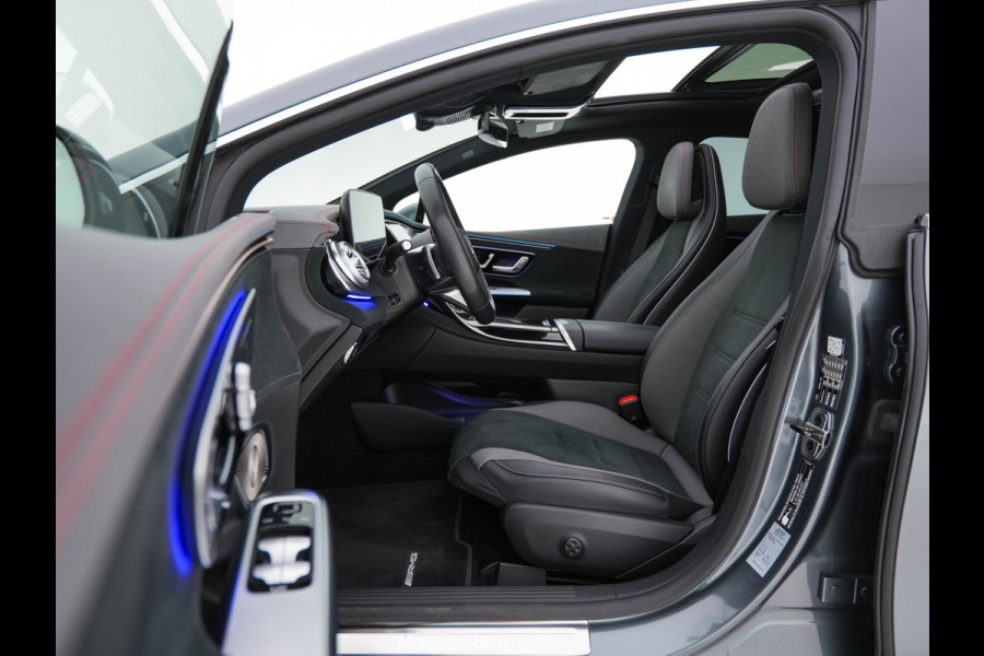 Mercedes-Benz EQE 350+ AMG-Line Launch-Edition 91 kWh [ 3-Fase-22kW ] Aut. *PANO | BURMESTER-SURROUND | ADAPTIVE-CRUISE | BLINDSPOT | LEATHER-MICROFIBRE | FULL-LED | AMBIENTLIGHT | MEMORY-PACK | DIGI-COCKPIT | SPORTSEATS | CAMERA | KEYLESS | DAB+ | CARPLAY |