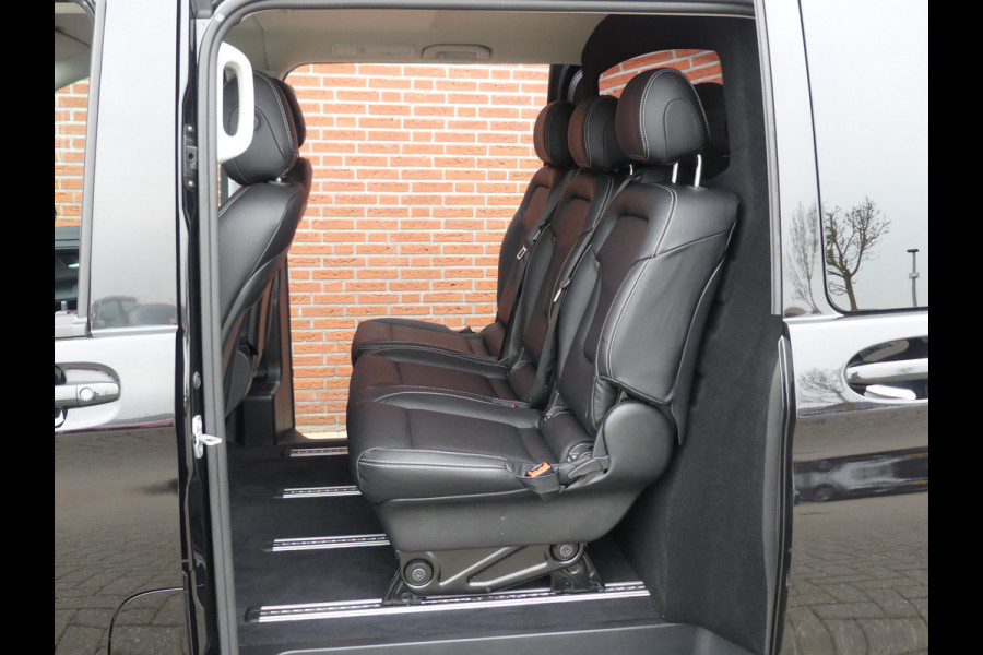 Mercedes-Benz V-Klasse 220d Lang Dubbel Cabine LED/LEER/Trekhaak/PDC