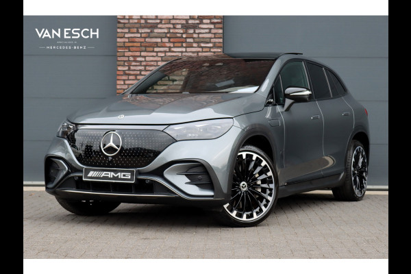 Mercedes-Benz EQE SUV 300 AMG Line Premium 91 kWh | Hyperscreen | Luchtvering | Distronic+ | Trekhaak | Verwarmd Stuurwiel | Burmester | Panoramadak | Digital Light | Surround Camera |