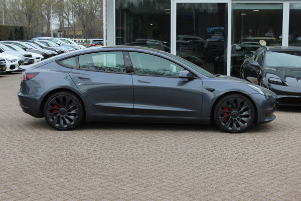 Tesla Model 3 Performance AWD 75 kWh / SoH 90,3% / Autopilot / Panoramadak / Camera / Leder / 20'' / Leder / Premium Audio / Warmtepomp