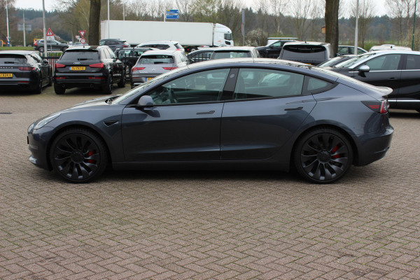 Tesla Model 3 Performance AWD 75 kWh / SoH 90,3% / Autopilot / Panoramadak / Camera / Leder / 20'' / Leder / Premium Audio / Warmtepomp