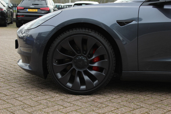 Tesla Model 3 Performance AWD 75 kWh / SoH 90,3% / Autopilot / Panoramadak / Camera / Leder / 20'' / Leder / Premium Audio / Warmtepomp