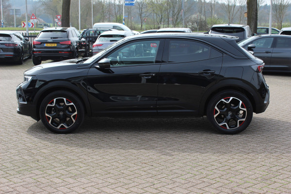 Opel Mokka-e GS Line 50-kWh / Camera / Leder / CarPlay / 18'' / Sfeerverlichting / Keyless / Stoelverwarming / Dodehoek / DAB / Cruise Control / Warmtepomp