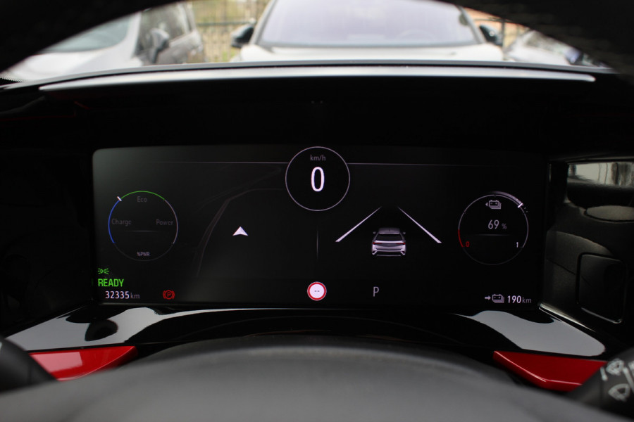 Opel Mokka-e GS Line 50-kWh / Camera / Leder / CarPlay / 18'' / Sfeerverlichting / Keyless / Stoelverwarming / Dodehoek / DAB / Cruise Control / Warmtepomp