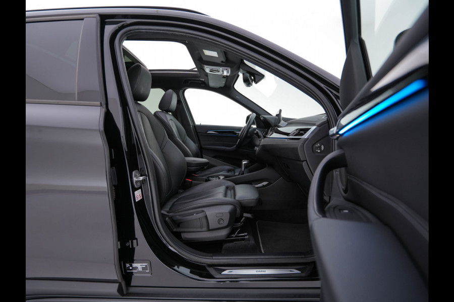 BMW X1 xDrive25e Sportline Business Edition Plus (Plug-In) (INCL-BTW) Aut. *PANO | LEATHER | FULL-LED | HEATED-SPORTSEATS | HIFI-SYSTEM | CAMERA | PRIVACYGLASS | NAVI-FULLMAP | ECC | HEAD-UP | PDC | KEYLESS | DAB | CRUISE | TOWBAR | AMBIENTLIGHT | 18