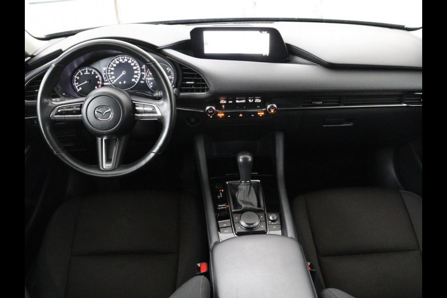 Mazda 3 2.0 e-SkyActiv-X 186 | Carplay | Camera | Stoel & Stuurverwarming | Full LED | Head-up | Adaptive Cruise | Navigatie