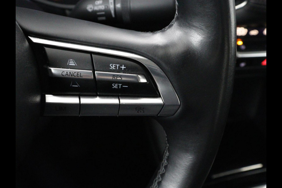 Mazda 3 2.0 e-SkyActiv-X 186 | Carplay | Camera | Stoel & Stuurverwarming | Full LED | Head-up | Adaptive Cruise | Navigatie