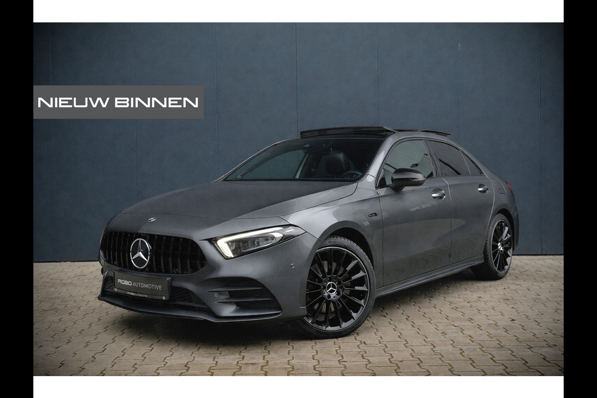 Mercedes-Benz A-Klasse 200 Launch Edition Premium Plus AMG | Stoelverwarming | Camera | Ambiance Verlichting | Multibeam | Keyless | Memory Seats | Navigatie | Cruise Control |