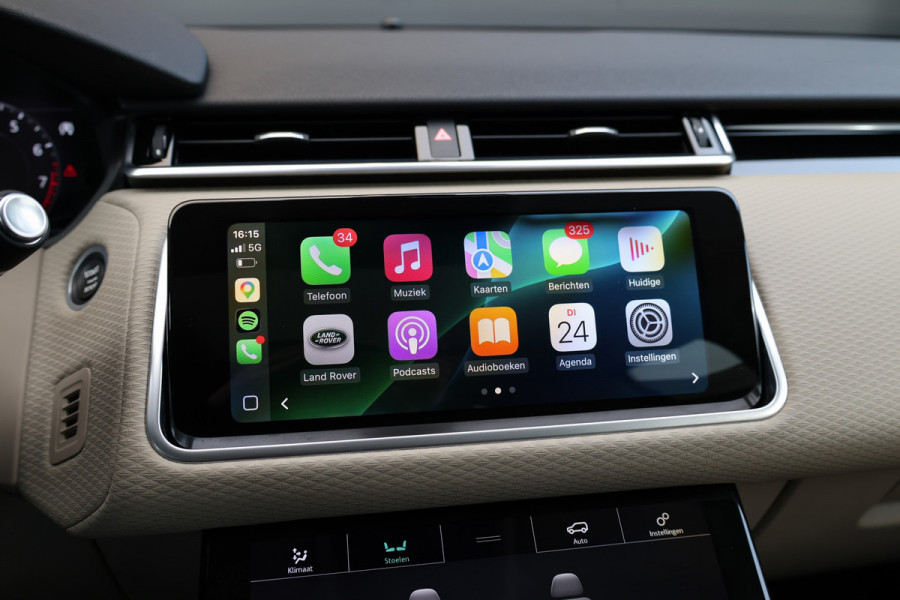 Land Rover Range Rover Velar 2.0 I4 Turbo AWD R-Dynamic HSE | TOPSTAAT! | NAP | PANO | MERIDIAN SURROUND | HUD | MEMORY | STUURVERW | KEYLESS |