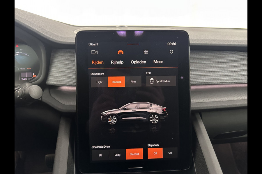 Polestar 2 Long Range Dual Motor Launch Edition 78kWh [ 3-Fase-11kW ] {SOH-90%} (INCL-BTW) Aut. *PANO | NAVI-FULLMAP | FULL-LED | ADAPTIVE-CRUISE | BLINDSPOT | TOPVIEW | KEYLESS | LANE-ASSIST | DIGI-COCKPIT | CARPLAY | DAB+ | HEATED-SPORTSEATS | CAMERA | MEMORY-PACK | PD