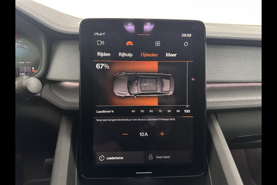 Polestar 2 Long Range Dual Motor Launch Edition 78kWh [ 3-Fase-11kW ] {SOH-90%} (INCL-BTW) Aut. *PANO | NAVI-FULLMAP | FULL-LED | ADAPTIVE-CRUISE | BLINDSPOT | TOPVIEW | KEYLESS | LANE-ASSIST | DIGI-COCKPIT | CARPLAY | DAB+ | HEATED-SPORTSEATS | CAMERA | MEMORY-PACK | PD
