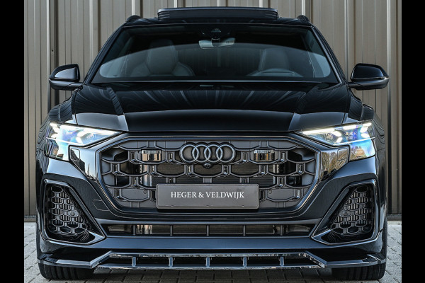 Audi Q8 55 TFSI e quattro Pro Line S | Memory seats | 360 Camera | Keyless | Soft close | Adaptive cruise | Panoramadak | B&O sound | Achterbank verwarmd | Ambiance interieur | El. trekhaak