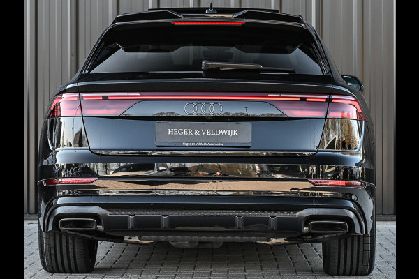 Audi Q8 55 TFSI e quattro Pro Line S | Memory seats | 360 Camera | Keyless | Soft close | Adaptive cruise | Panoramadak | B&O sound | Achterbank verwarmd | Ambiance interieur | El. trekhaak