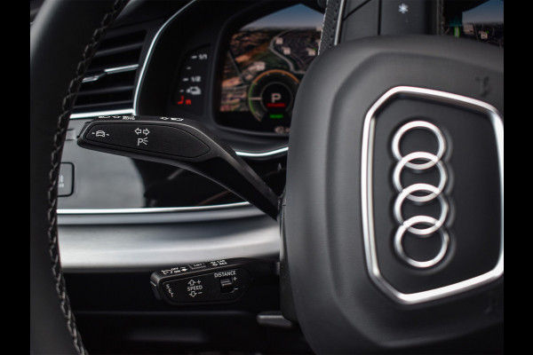 Audi Q8 55 TFSI e quattro Pro Line S | Memory seats | 360 Camera | Keyless | Soft close | Adaptive cruise | Panoramadak | B&O sound | Achterbank verwarmd | Ambiance interieur | El. trekhaak