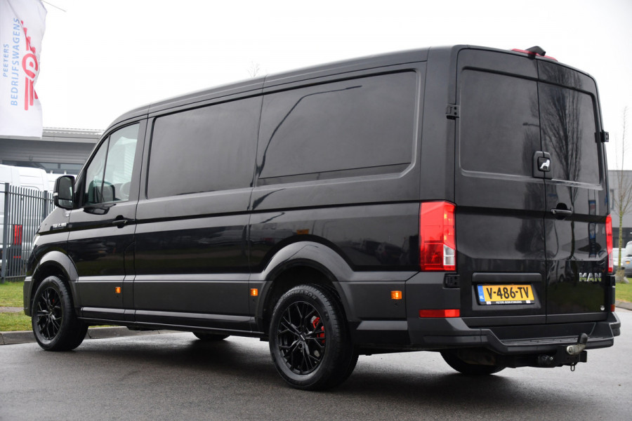 MAN TGE 30 2.0 L3H2 Black Edition Camera, Cruise, Carplay, LED, Automaat, 177pk, Trekhaak, Geveerde stoel, Sensoren, Uniek!
