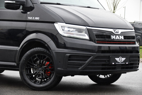 MAN TGE 30 2.0 L3H2 Black Edition Camera, Cruise, Carplay, LED, Automaat, 177pk, Trekhaak, Geveerde stoel, Sensoren, Uniek!