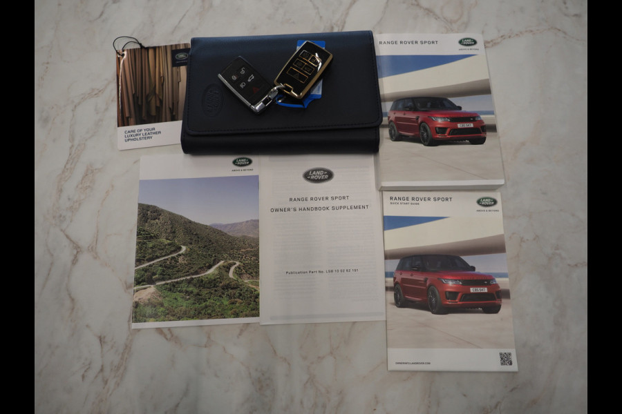 Land Rover Range Rover Sport 2.0 P400e HSE Dynamic SVO Satin | Panoramadak | Meridian | Luchtvering | Camera | Keyless | Adaptive Cruise | Carplay