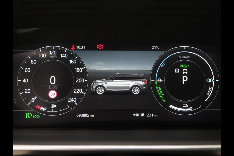 Land Rover Range Rover Sport 2.0 P400e HSE Dynamic SVO Satin | Panoramadak | Meridian | Luchtvering | Camera | Keyless | Adaptive Cruise | Carplay