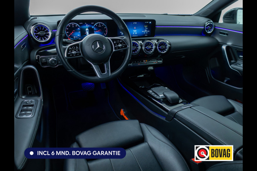 Mercedes-Benz CLA-Klasse Shooting Brake 180 Buss. Sol. Luxury automaat | Leer | Stoelverwarming | Navigatie | Cruise | Elec. klep | Camera All season banden, Sfeerverlichting