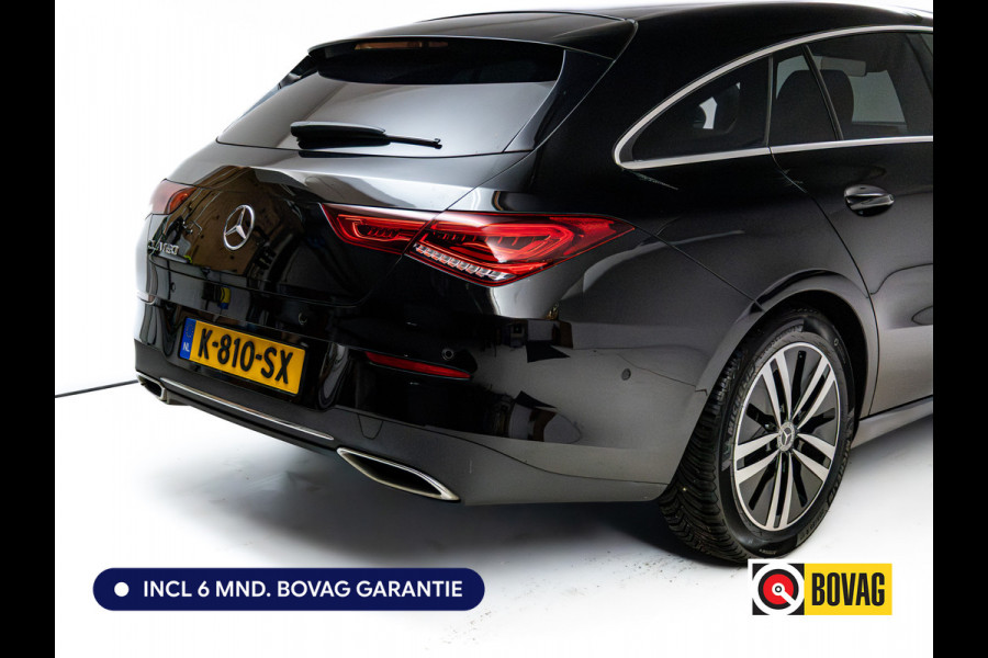 Mercedes-Benz CLA-Klasse Shooting Brake 180 Buss. Sol. Luxury automaat | Leer | Stoelverwarming | Navigatie | Cruise | Elec. klep | Camera All season banden, Sfeerverlichting