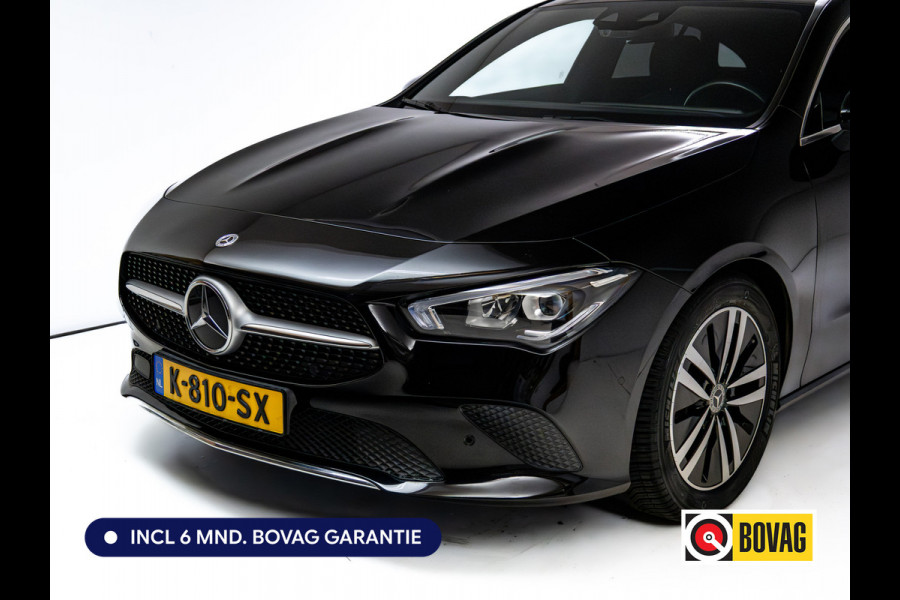 Mercedes-Benz CLA-Klasse Shooting Brake 180 Buss. Sol. Luxury automaat | Leer | Stoelverwarming | Navigatie | Cruise | Elec. klep | Camera All season banden, Sfeerverlichting