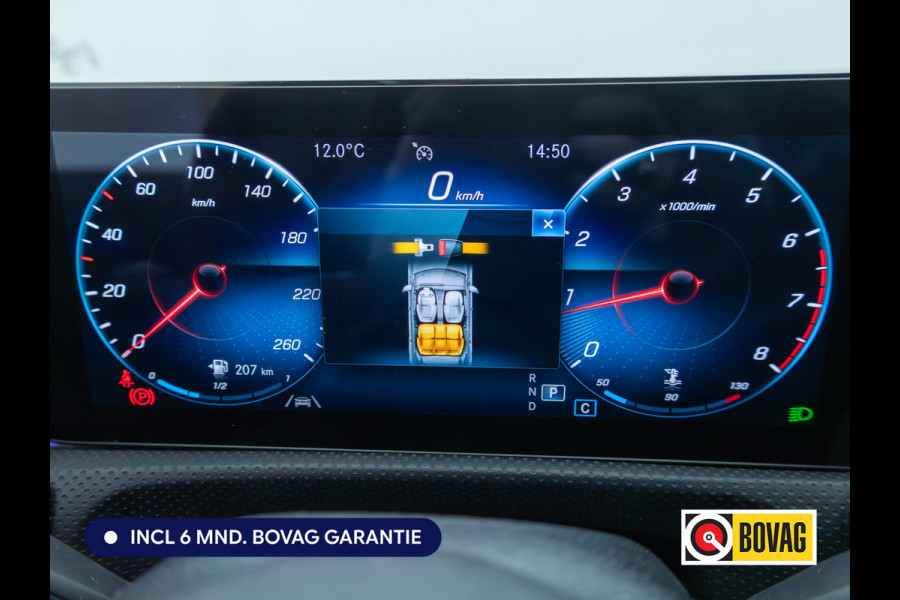 Mercedes-Benz CLA-Klasse Shooting Brake 180 Buss. Sol. Luxury automaat | Leer | Stoelverwarming | Navigatie | Cruise | Elec. klep | Camera All season banden, Sfeerverlichting