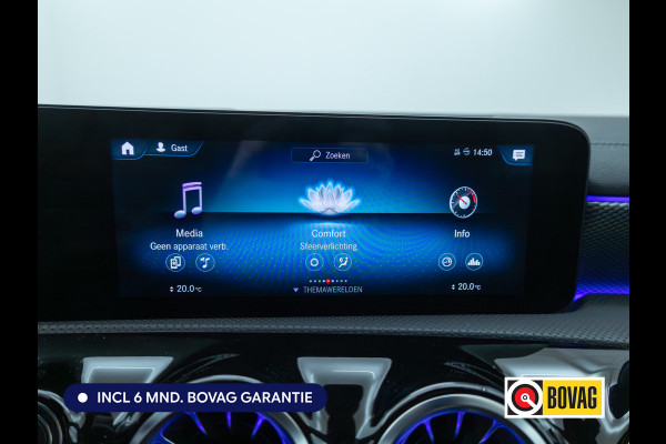 Mercedes-Benz CLA-Klasse Shooting Brake 180 Buss. Sol. Luxury automaat | Leer | Stoelverwarming | Navigatie | Cruise | Elec. klep | Camera All season banden, Sfeerverlichting