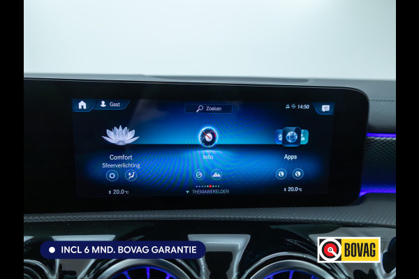 Mercedes-Benz CLA-Klasse Shooting Brake 180 Buss. Sol. Luxury automaat | Leer | Stoelverwarming | Navigatie | Cruise | Elec. klep | Camera All season banden, Sfeerverlichting