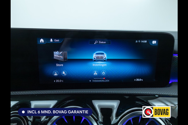 Mercedes-Benz CLA-Klasse Shooting Brake 180 Buss. Sol. Luxury automaat | Leer | Stoelverwarming | Navigatie | Cruise | Elec. klep | Camera All season banden, Sfeerverlichting