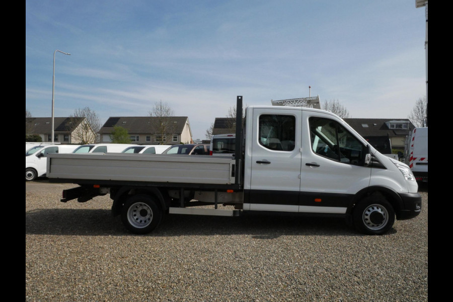 Ford Transit 2.0 TDCI 170PK, L3, Pickup, Dubbel cabine, Airco, Dubbel lucht, Trekhaak 3.500 KG, Laadbak L*B*H = 315*210*40