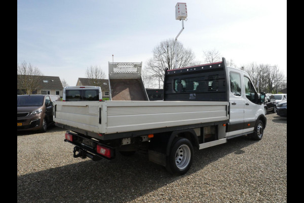 Ford Transit 2.0 TDCI 170PK, L3, Pickup, Dubbel cabine, Airco, Dubbel lucht, Trekhaak 3.500 KG, Laadbak L*B*H = 315*210*40