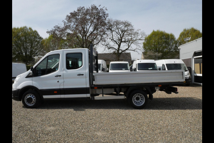 Ford Transit 2.0 TDCI 170PK, L3, Pickup, Dubbel cabine, Airco, Dubbel lucht, Trekhaak 3.500 KG, Laadbak L*B*H = 315*210*40