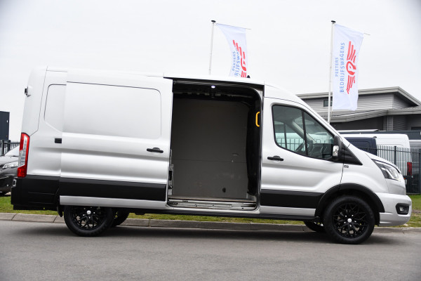 Ford Transit 350 2.0 TDCI L3H2 Limited PB Edition Camera, Cruise, Carplay, LED, Trekhaak, Stoelverwarming, 185pk, NAVI, Uniek!