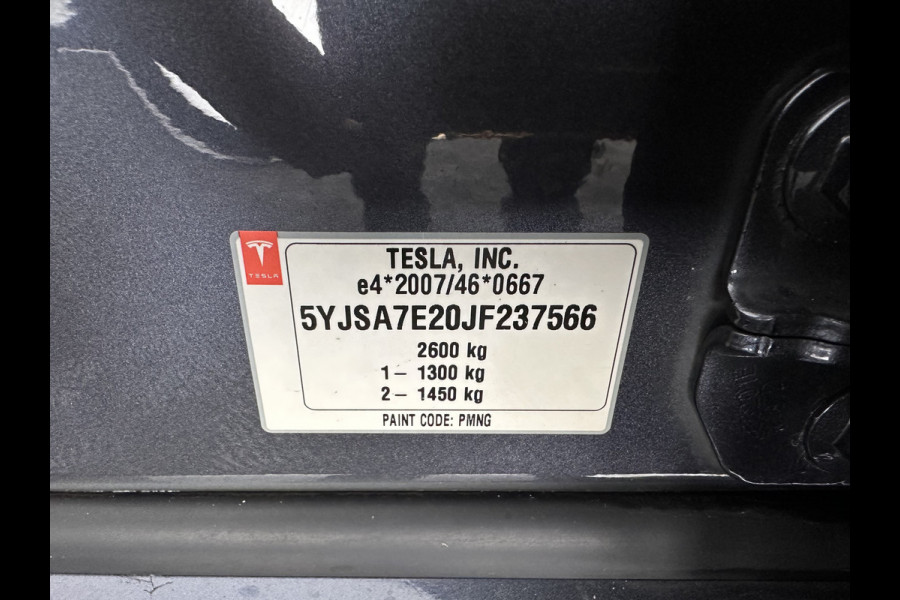 Tesla Model S 75D Base [ 3-Fase-17kW ] Aut. *PANO-WINDOW | LEATHER-FABRIC | AIR-SUSPENION | FULL-LED | NAVI-FULLMAP | KEYLESS | MEMORY-PACK | HEATED-COMFORTSEATS | DIGI-COCKPIT | CARBON-INLAY | AUTO-PILOT | 21"ALU*