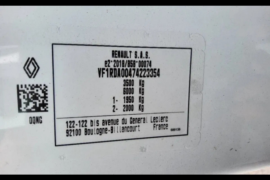 Renault Master 150.35 EURO 6 L2H2 GESLOTEN - 206 - BPM VRIJ - MC 223354