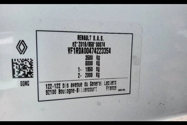 Renault Master 150.35 EURO 6 L2H2 GESLOTEN - 206 - BPM VRIJ - MC 223354