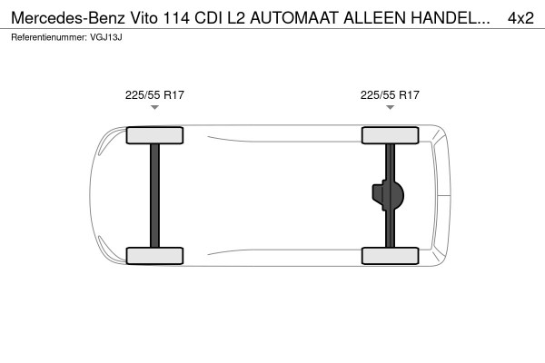 Mercedes-Benz Vito 114 CDI L2 AUTOMAAT ALLEEN HANDEL/EXPORT READ TEXT