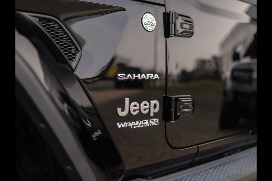 Jeep Wrangler 2.0T Sahara | Alpine | Leder | Camera | Stuur/Stoelverw.