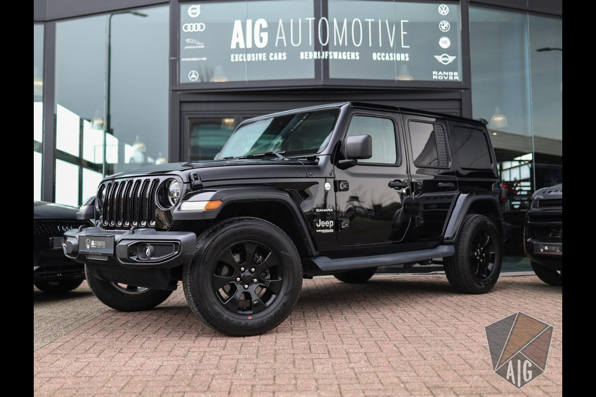 Jeep Wrangler 2.0T Sahara | Alpine | Leder | Camera | Stuur/Stoelverw.