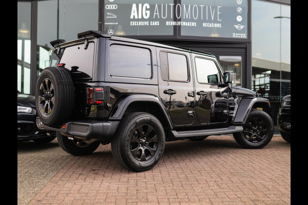 Jeep Wrangler 2.0T Sahara | Alpine | Leder | Camera | Stuur/Stoelverw.